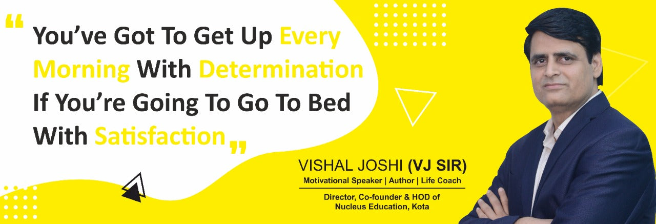 You have got to get up every morning with determination if you are going to go to bed with satisfaction