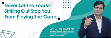 Never let the fear of striking out keep you from playing the game