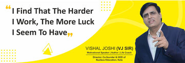 I find that the harder I work, the more luck I seem to have